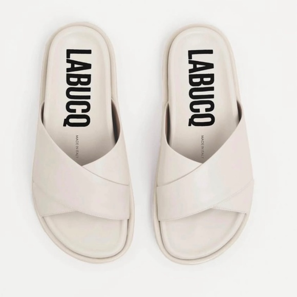 Labucq beige slippers - Picture 1 of 5